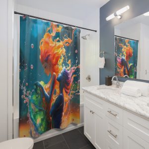 Shower Curtains by Psynslandelic Art DigitalArtExpress